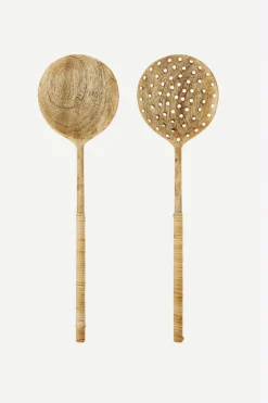Cubiertos Wooden Bamboo - The Nook Store