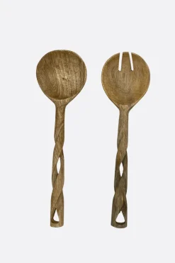 Cubiertos Wooden Twist | Realizados en madera | The Nook Store