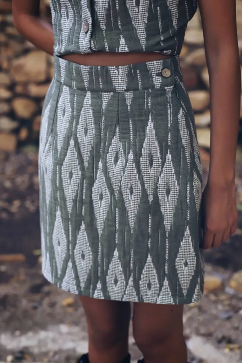 Falda Leana Verde - The Nook Store