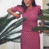 Falda Nik Print Rosa - The Nook Store