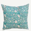 Funda de Cojín maxi flores 7 | Estampado Floral Azul | The Nook Store