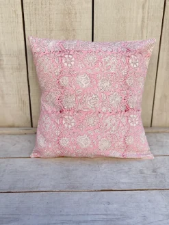 Funda de Cojín maxi flores 10 | Estampado floral Rosado | The Nook Store
