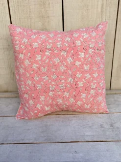 Funda de Cojín maxi flores 9 | Estampado rosado | The Nook Store