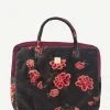 Funda de Ordenador Cleo Gris Flores Pequeñas - The Nook Store