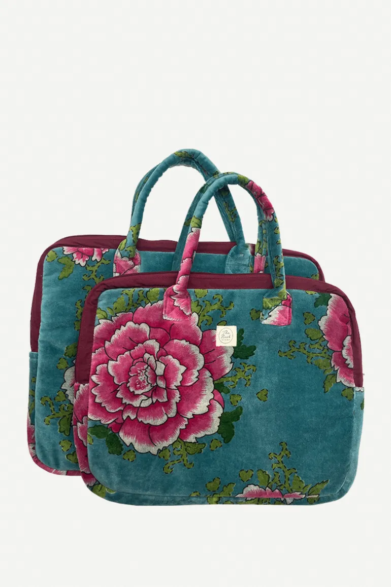 Funda de Ordenador Cleo Turquesa - The Nook Store