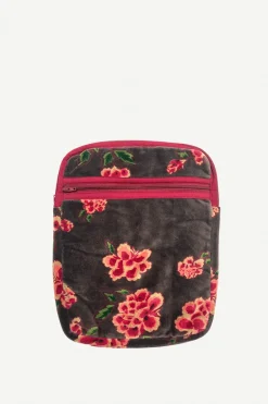 Funda de Tablet Cleo Gris Flores Pequeñas - The Nook Store