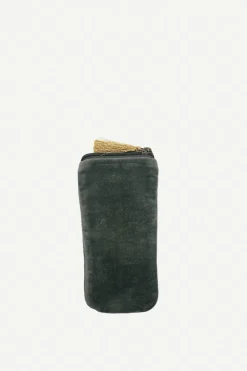Funda Gafas Terciopelo Gris - The Nook Store