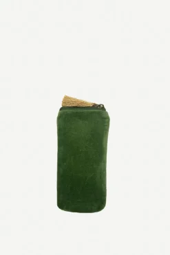 Funda Gafas Terciopelo Verde Claro - The Nook Store