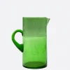 Jarra Cristal Verde - The Nook Store