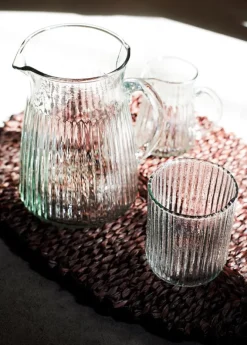 Jarra grooves cristal - The Nook Store