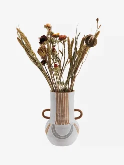 Jarrón Alto Terracota Gris - The Nook Store