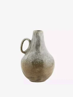 Jarrón Stoneware Grey Small - The Nook Store