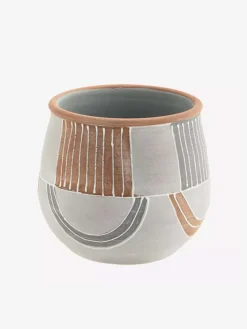Jarrón Terracota Gris - The Nook Store