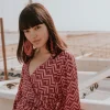 Kimono Nik Zig-Zag Rosa - The Nook Store