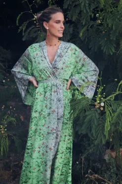 Kimono-Kaftan Rania Green - The Nook Store
