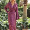 Kimono-Vestido Indira Morado - The Nook Store