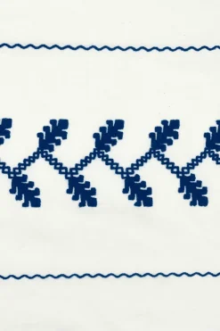 Mantel bordado Azul - The Nook Store