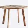 Mesa Redonda Madera Reciclada - The Nook Store