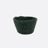 Mini Cesto Yute verde - The Nook Store