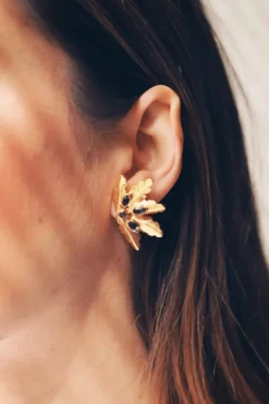 Mini Pendientes Trueno Turquesa - Joyitas | THE NOOK STORE