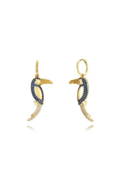 Mini Pendientes Trueno Turquesa - Joyitas | THE NOOK STORE