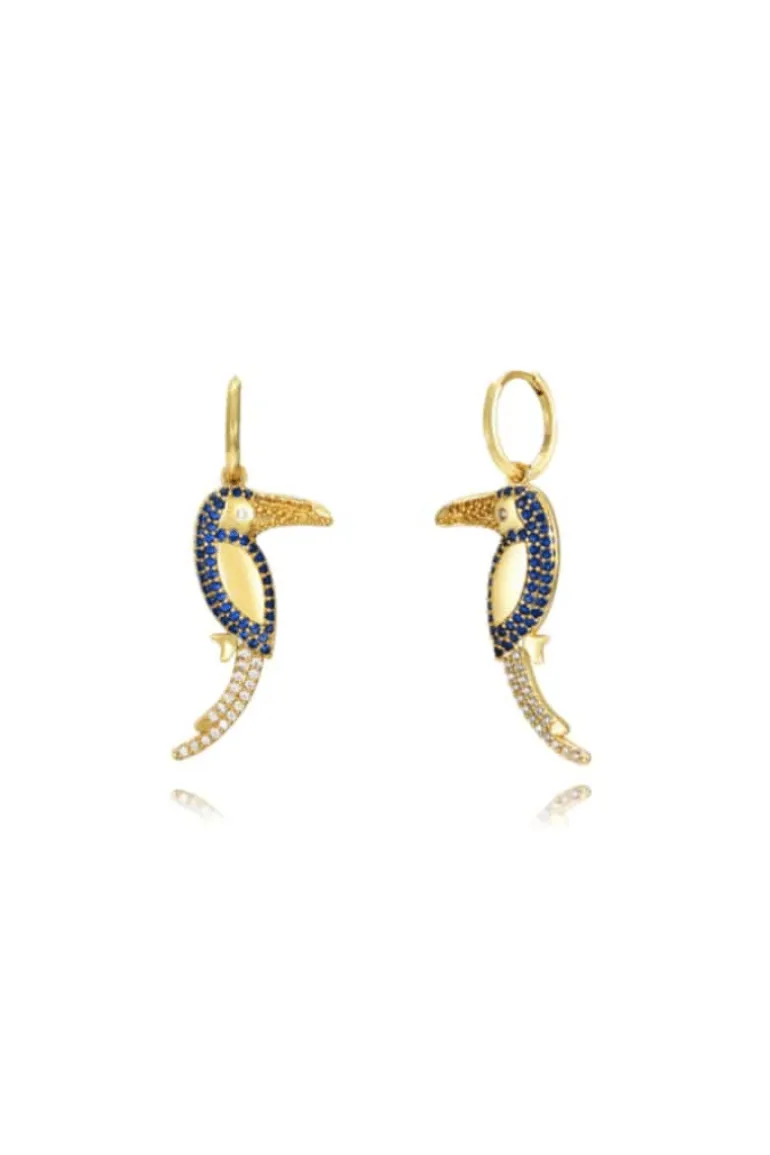 Mini Pendientes Trueno Turquesa - Joyitas | THE NOOK STORE
