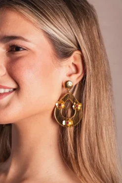 Mini Pendientes Trueno Turquesa - Joyitas | THE NOOK STORE