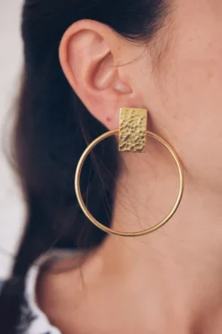 Mini Pendientes Trueno Turquesa - Joyitas | THE NOOK STORE