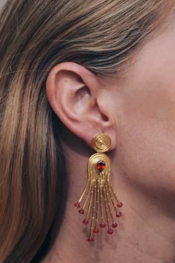Mini Pendientes Trueno Turquesa - Joyitas | THE NOOK STORE