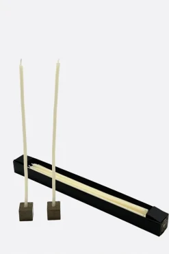 Mini Soporte con Vela Natural - The Nook Store