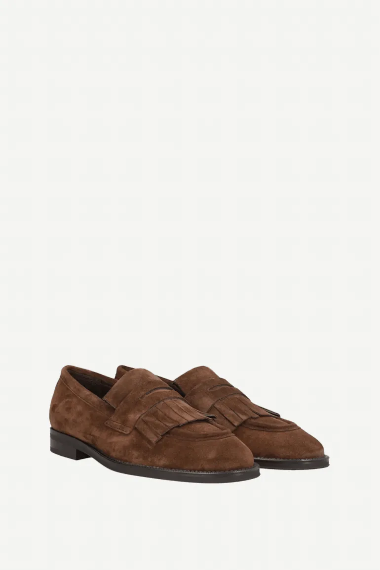 Mocasín Mimi Ante Marrón - The Nook Store