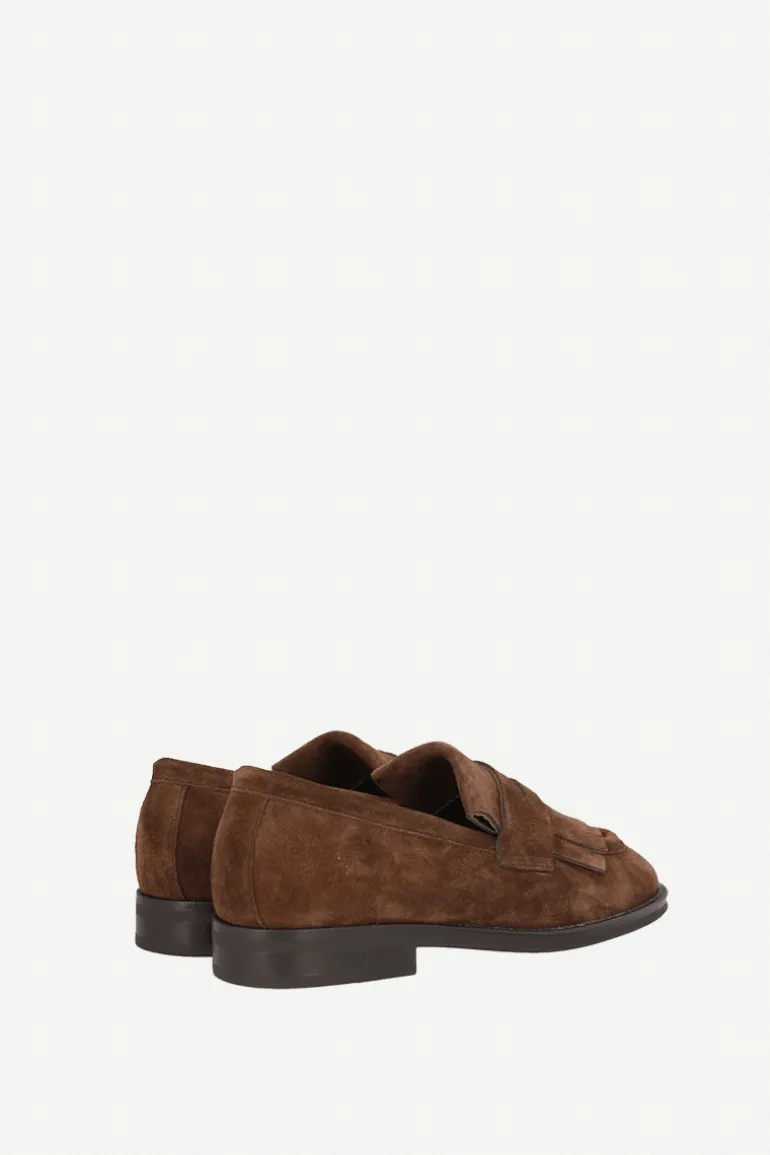 Mocasín Mimi Ante Marrón - The Nook Store