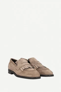Mocasín Mimi Ante Taupe - The Nook Store