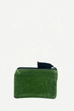 Monedero Terciopelo Masai Verde - The Nook Store