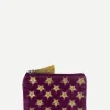 Monedero Terciopelo Stars Pink - The Nook Store
