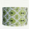 Pantalla Ikat Picas | Estampado tonos verdes | The Nook Store
