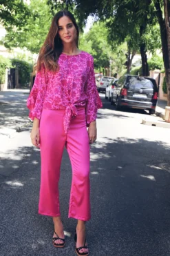 Pantalón Alda Fucsia - The Nook Store