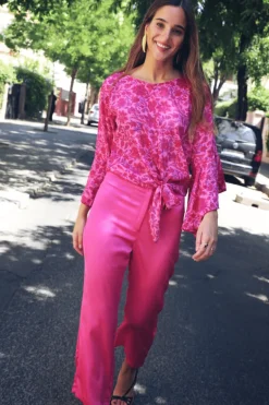 Pantalón Alda Fucsia - The Nook Store