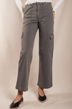 Pantalón Cargo Denim Verde - The Nook Store