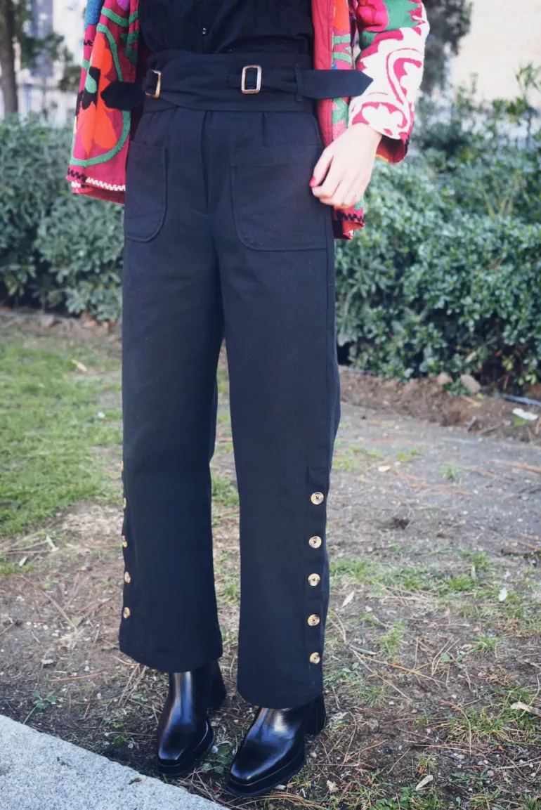 Pantalón Samita Negro - The Nook Store