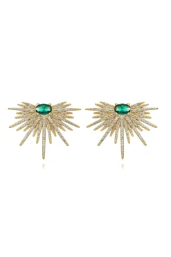 Pendientes Aros Margarita Turquesa - Piezas Coloristas - The Nook Store
