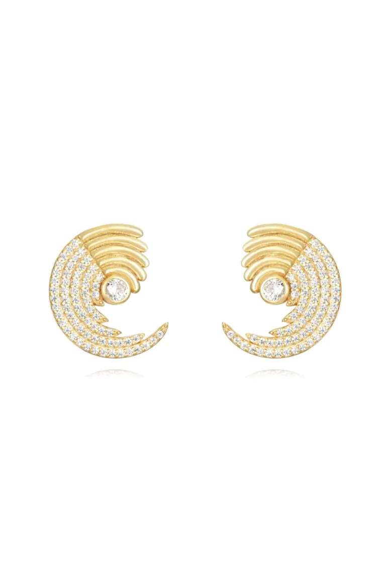 Pendientes Aros Margarita Turquesa - Piezas Coloristas - The Nook Store