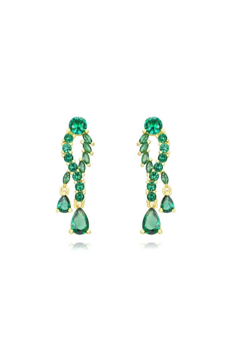 Pendientes Aros Margarita Turquesa - Piezas Coloristas - The Nook Store