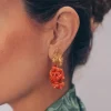 Pendientes Hojas Corales JB45 - The Nook Store