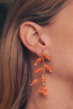 Pendientes Ramas Corales PEN73 - The Nook Store