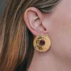 Pendientes Rombo - Pendientes Largos Dorados | THE NOOK STORE