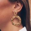 Pendientes Rombo - Pendientes Largos Dorados | THE NOOK STORE
