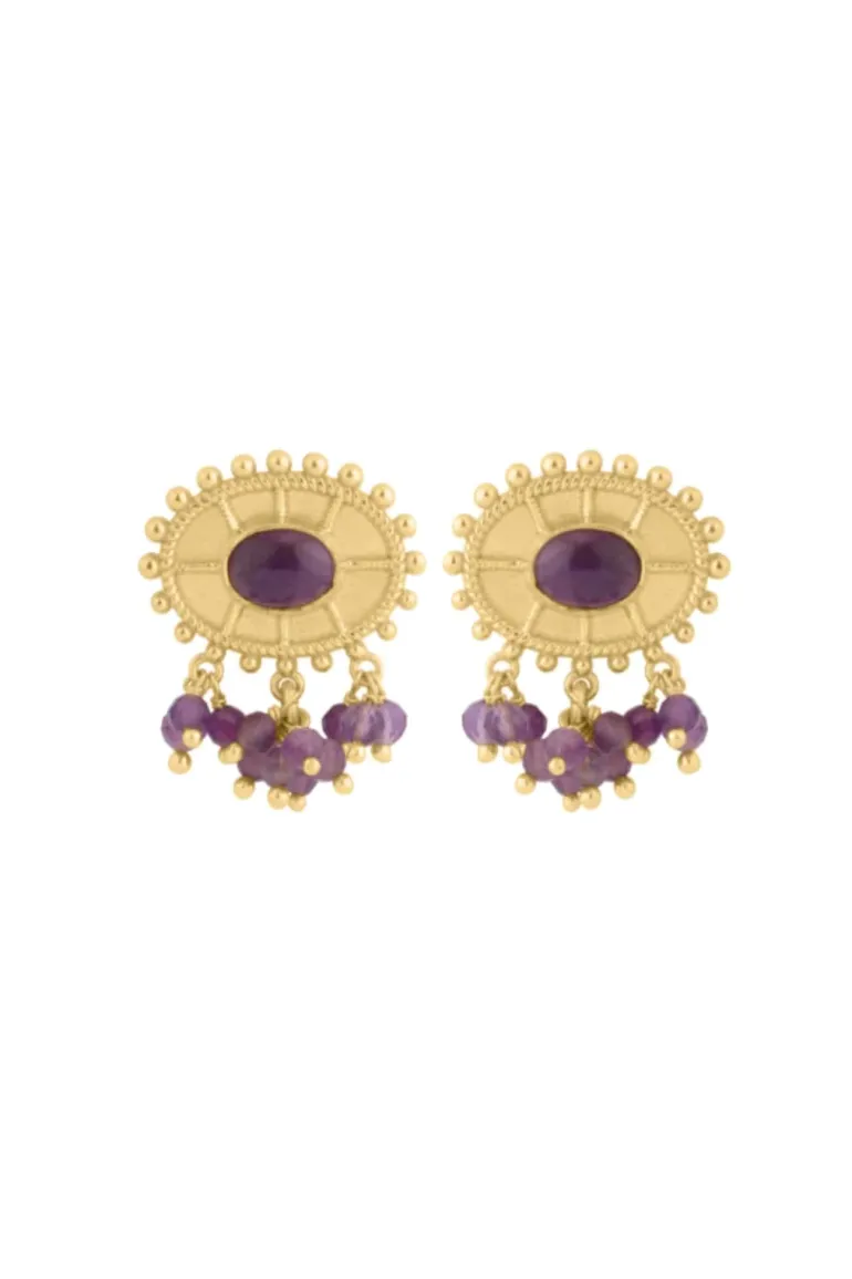 Pendientes Rombo - Pendientes Largos Dorados | THE NOOK STORE