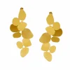 Pendientes Rombo - Pendientes Largos Dorados | THE NOOK STORE