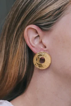 Pendientes Rombo - Pendientes Largos Dorados | THE NOOK STORE